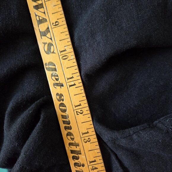 EUC OLD NAVY BLACK LINEN BLEND TANK ROMPER SIZE LARGE - Picture 14 of 16